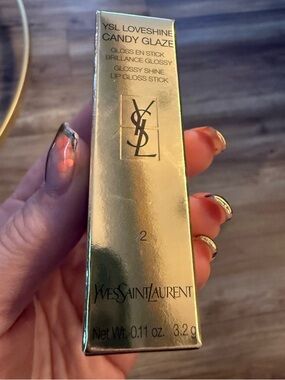YSL loveshine Candy glaze glossy shine lip gloss stick BNIB